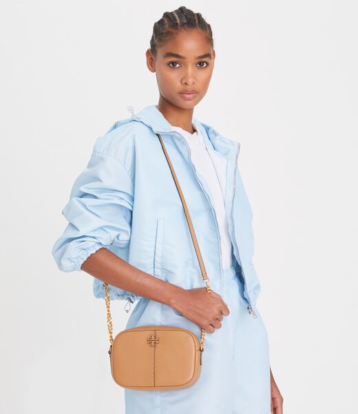 McGraw Textured Leather Camera Bag