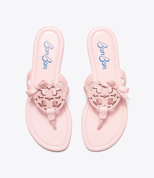 tory burch tb x bonbon miller bow sandal