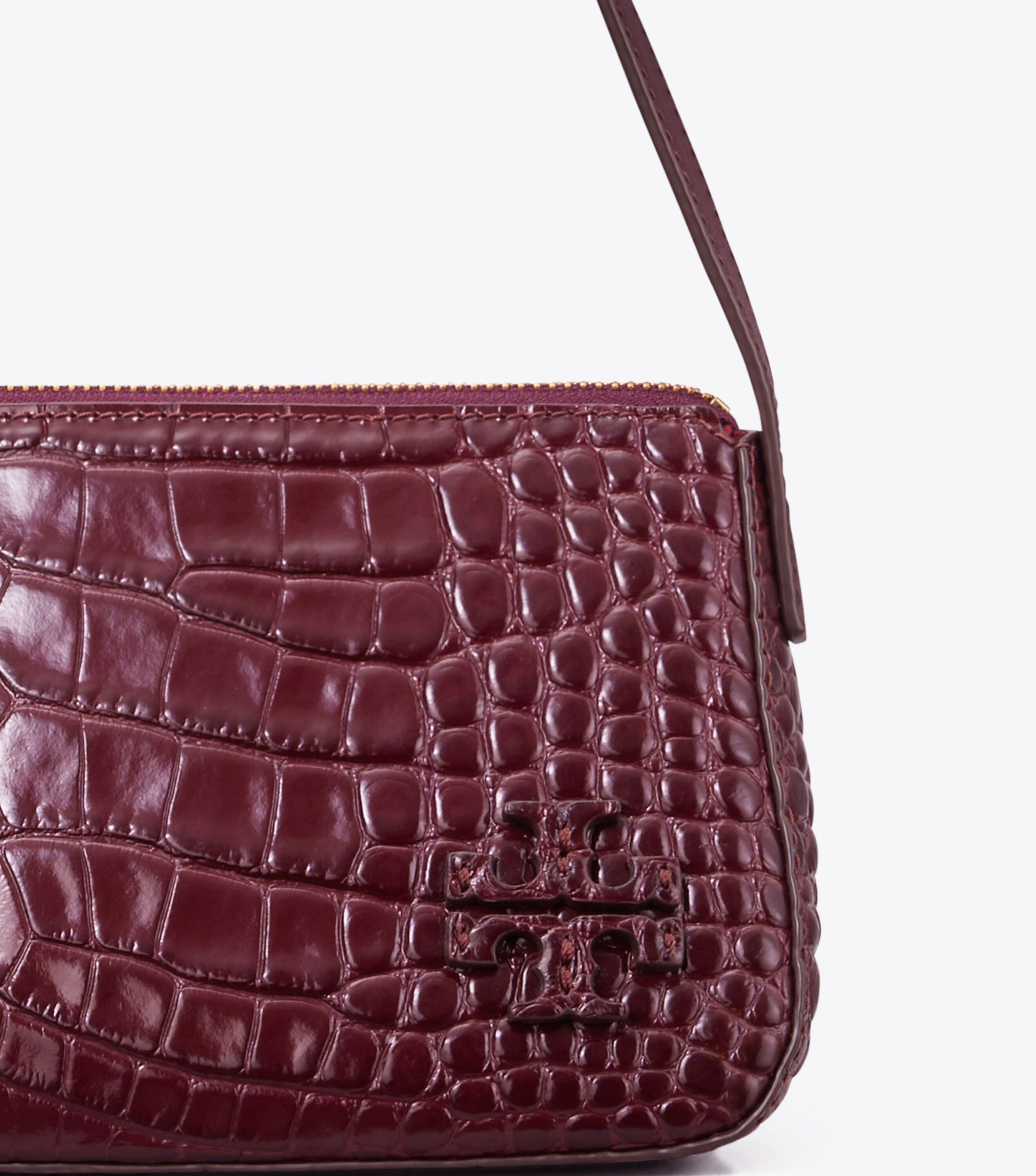 Tory Burch McGraw Embossed Wedge Bag Tory Burch UAE