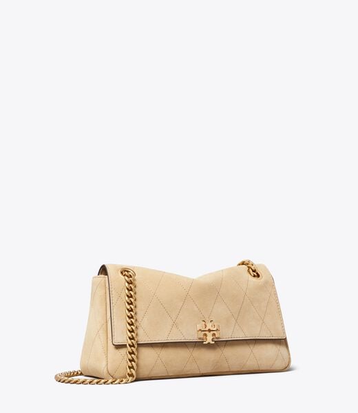 tory burch small charlie quilted suede shoulder bag
