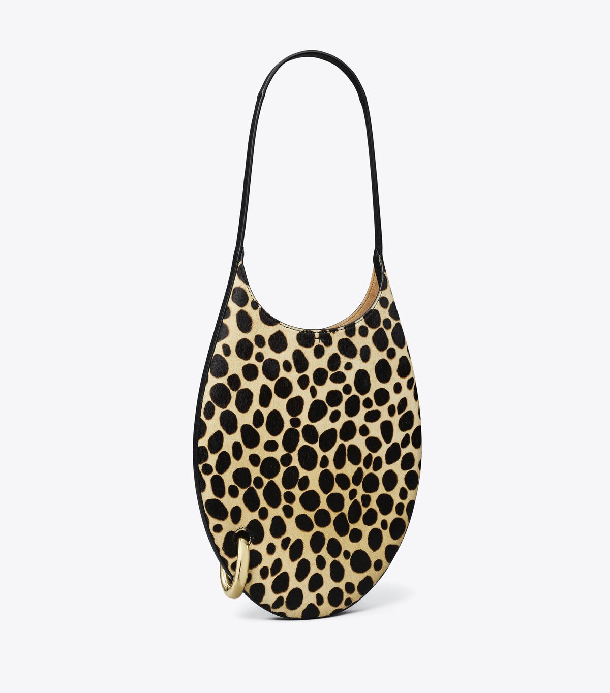 حقيبة يد صغيرة مثقوبة من شعر العجل tory burch حقيبة يد صغيرة مثقوبة من شعر العجل