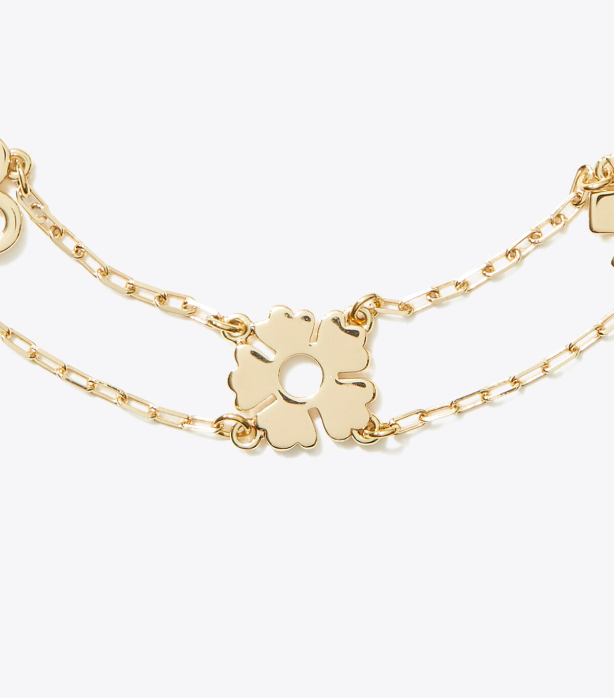 tory burch double strand bracelet