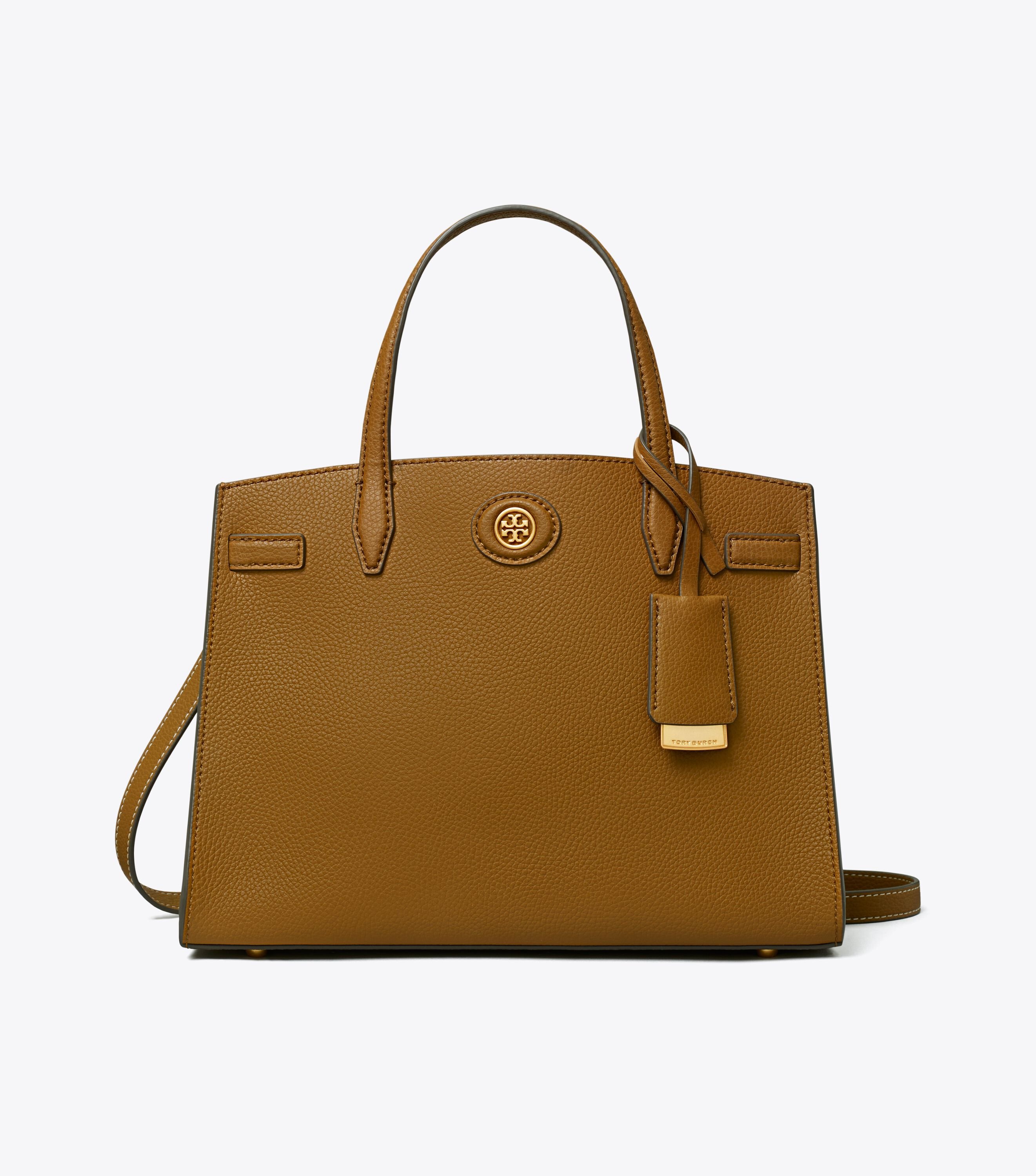 Small Robinson Satchel, Bistro Brown | Tory Burch UAE