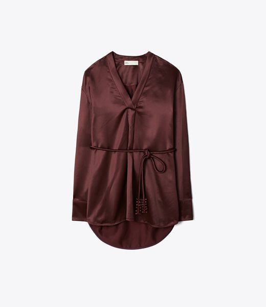 tory burch بلوزة من الفيسكوز