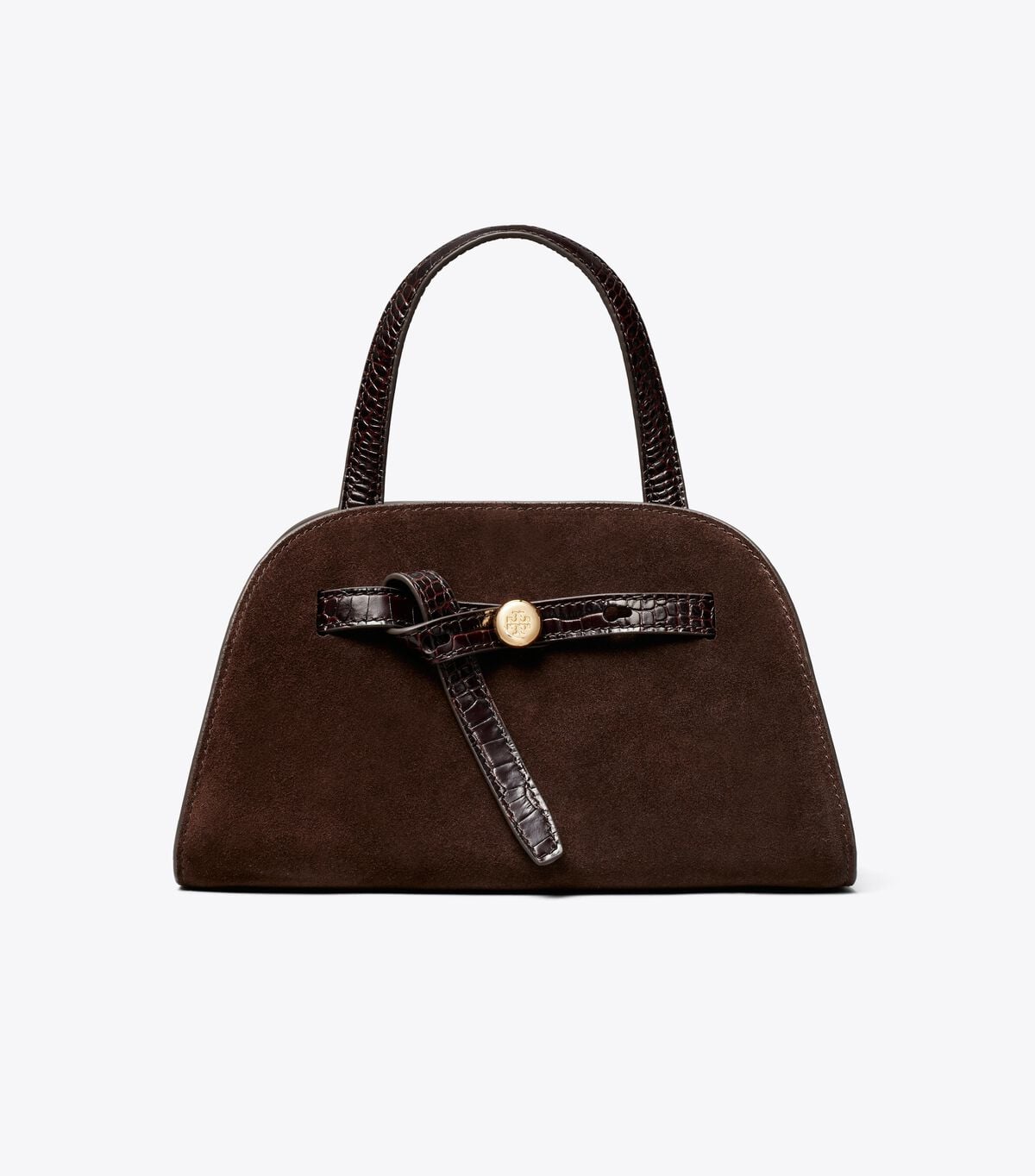 حقيبة رومي الصغيرة المصنوعة من الشامواه بتصميم باوليتو tory burch حقيبة رومي الصغيرة المصنوعة من الشامواه بتصميم باوليتو