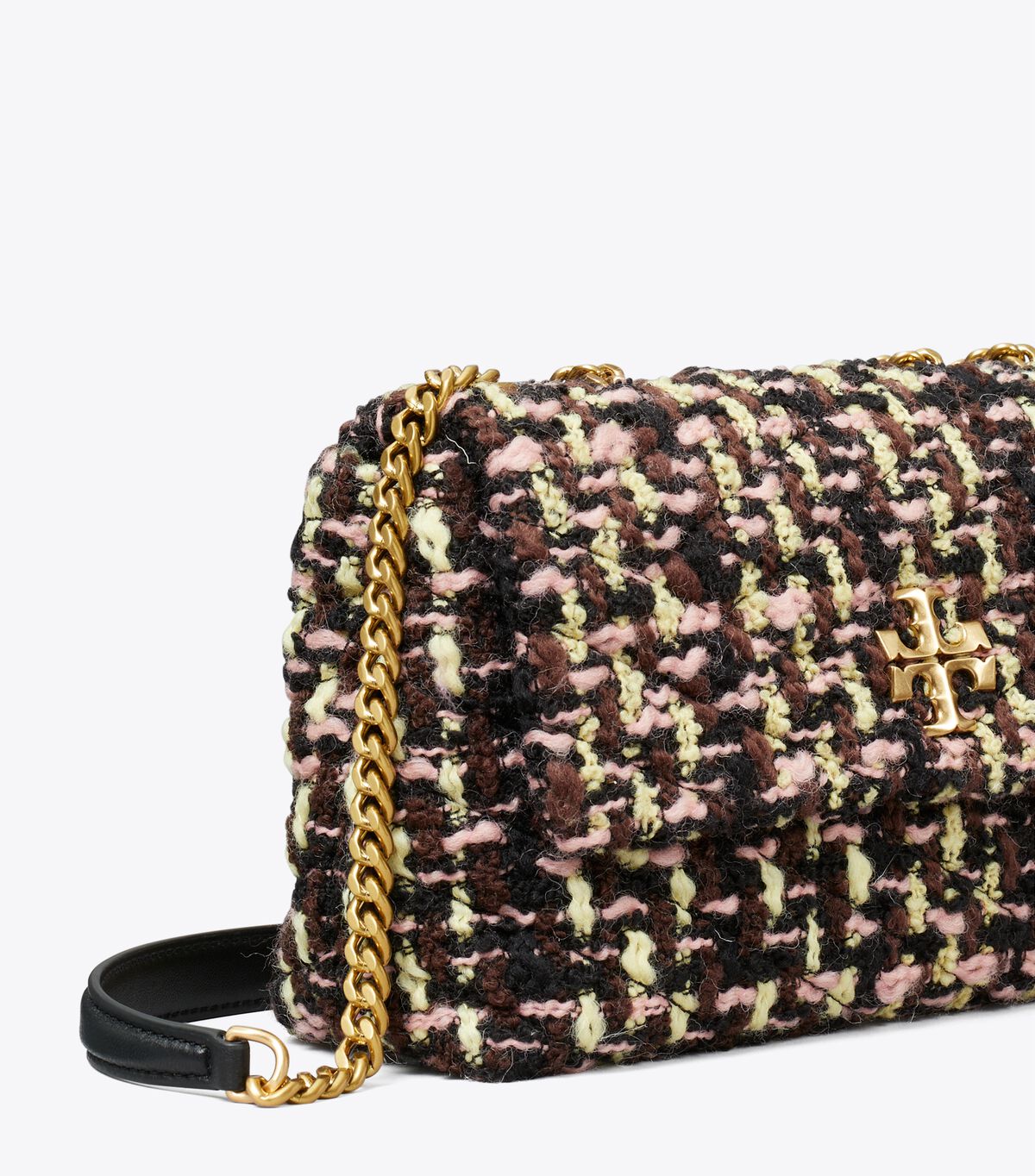 tory burch small kira tweed convertible shoulder bag