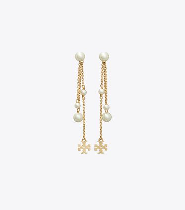 Kira Pearl Linear Earring
