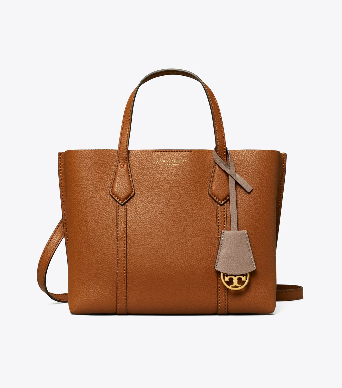 tory burch small perry triple compartment tote bag
