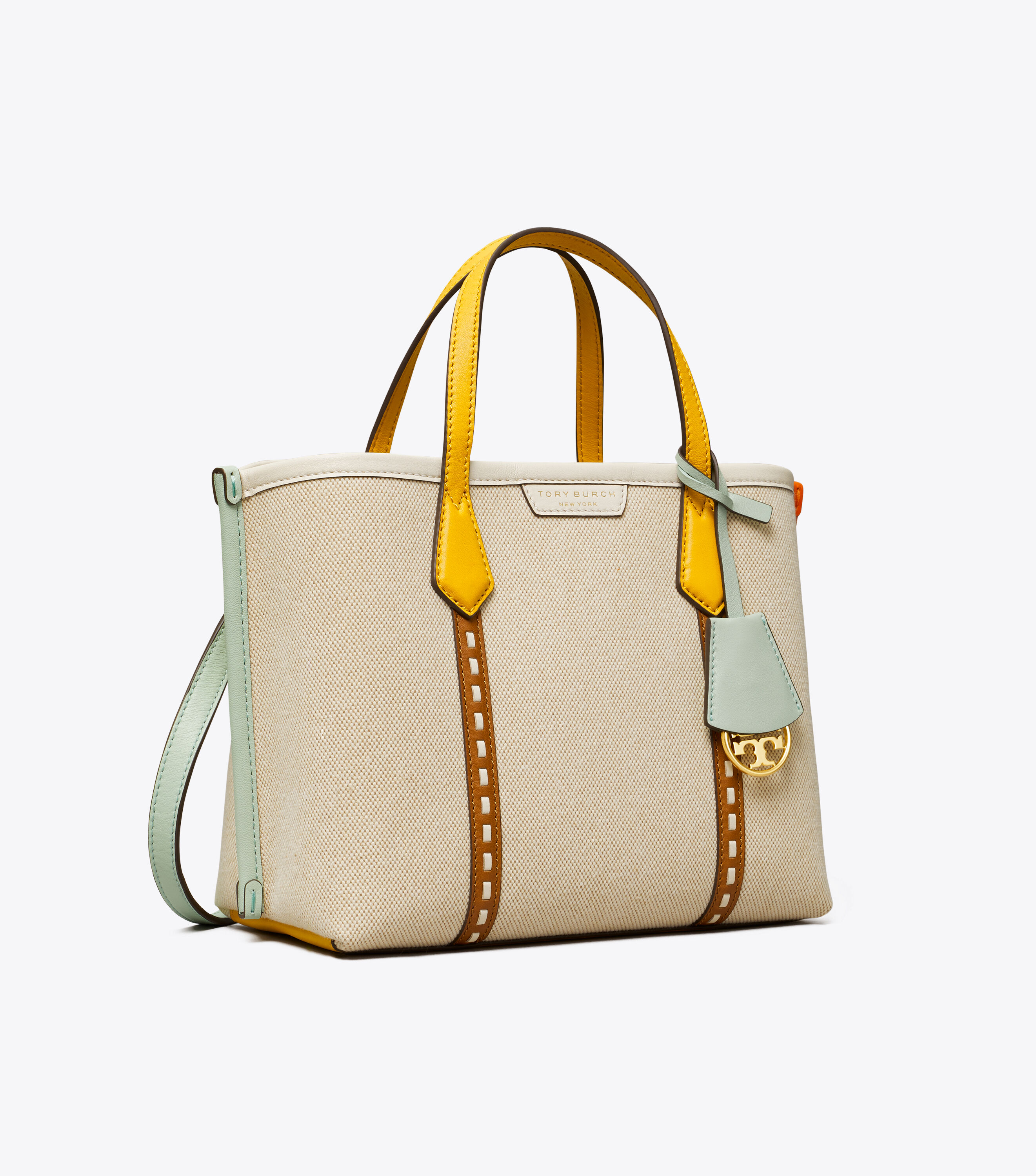 Canvas tote cheap bag with compartments