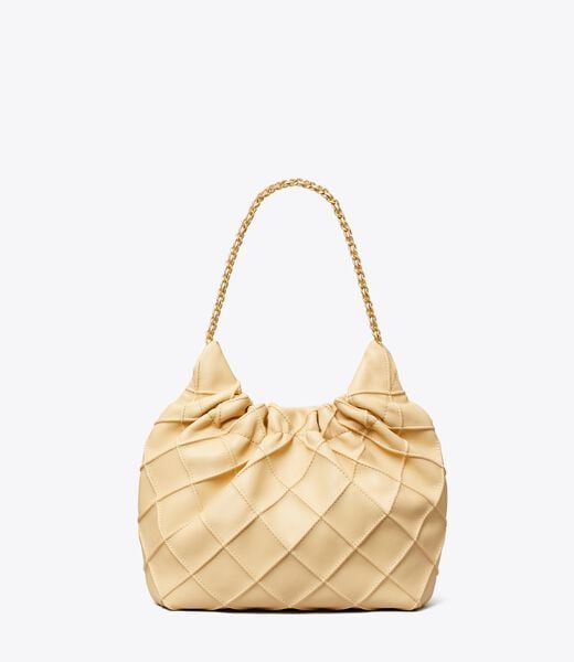 tory burch mini fleming soft hobo bag