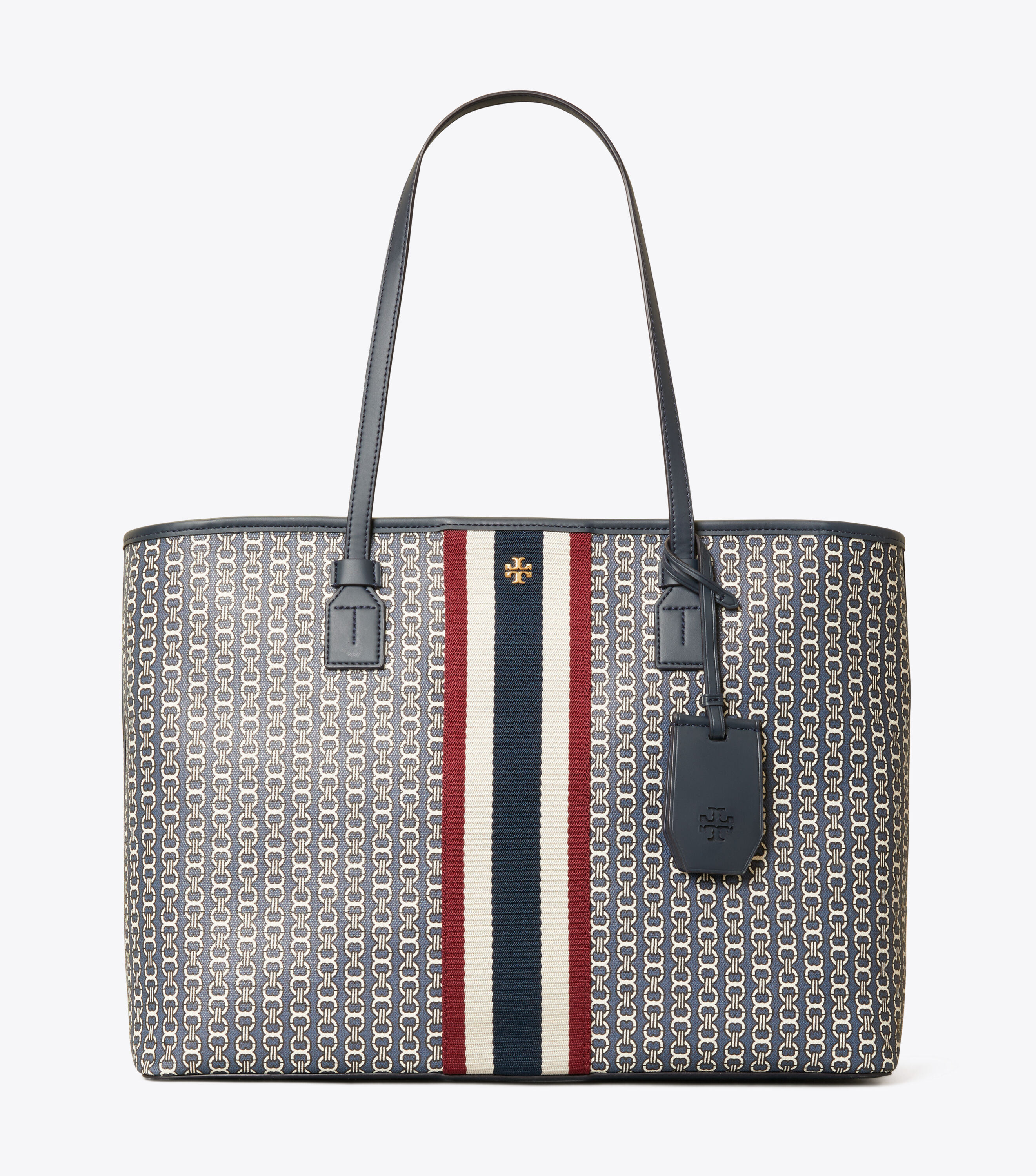 Tory burch gemini tote french grey store