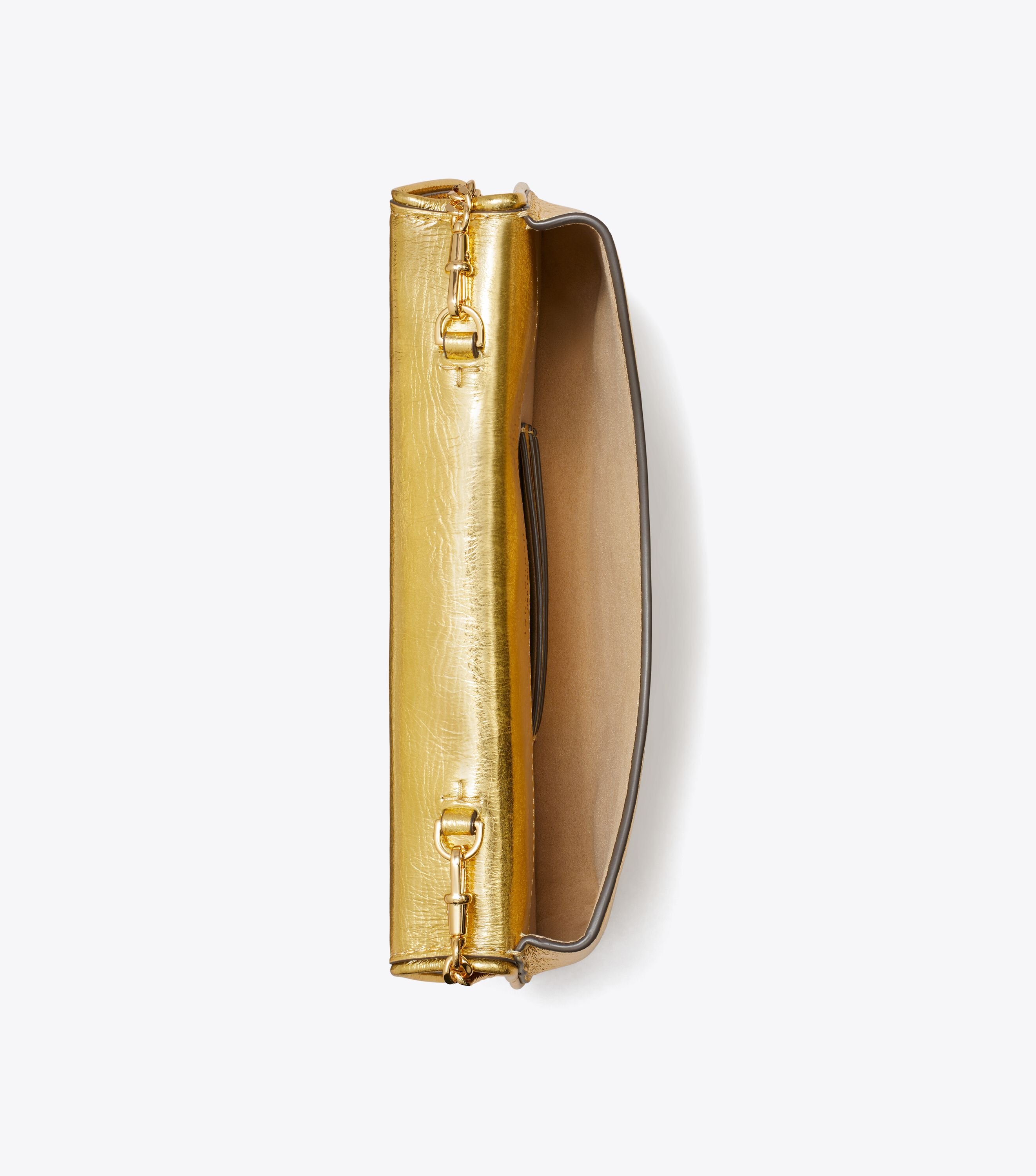 Tory burch metallic clutch outlet