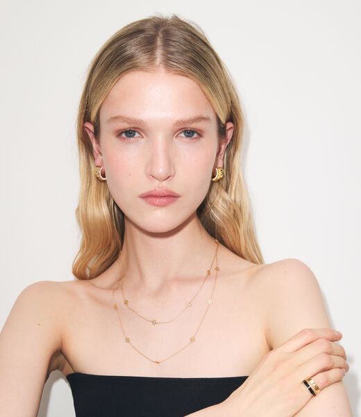 tory burch icon long necklace