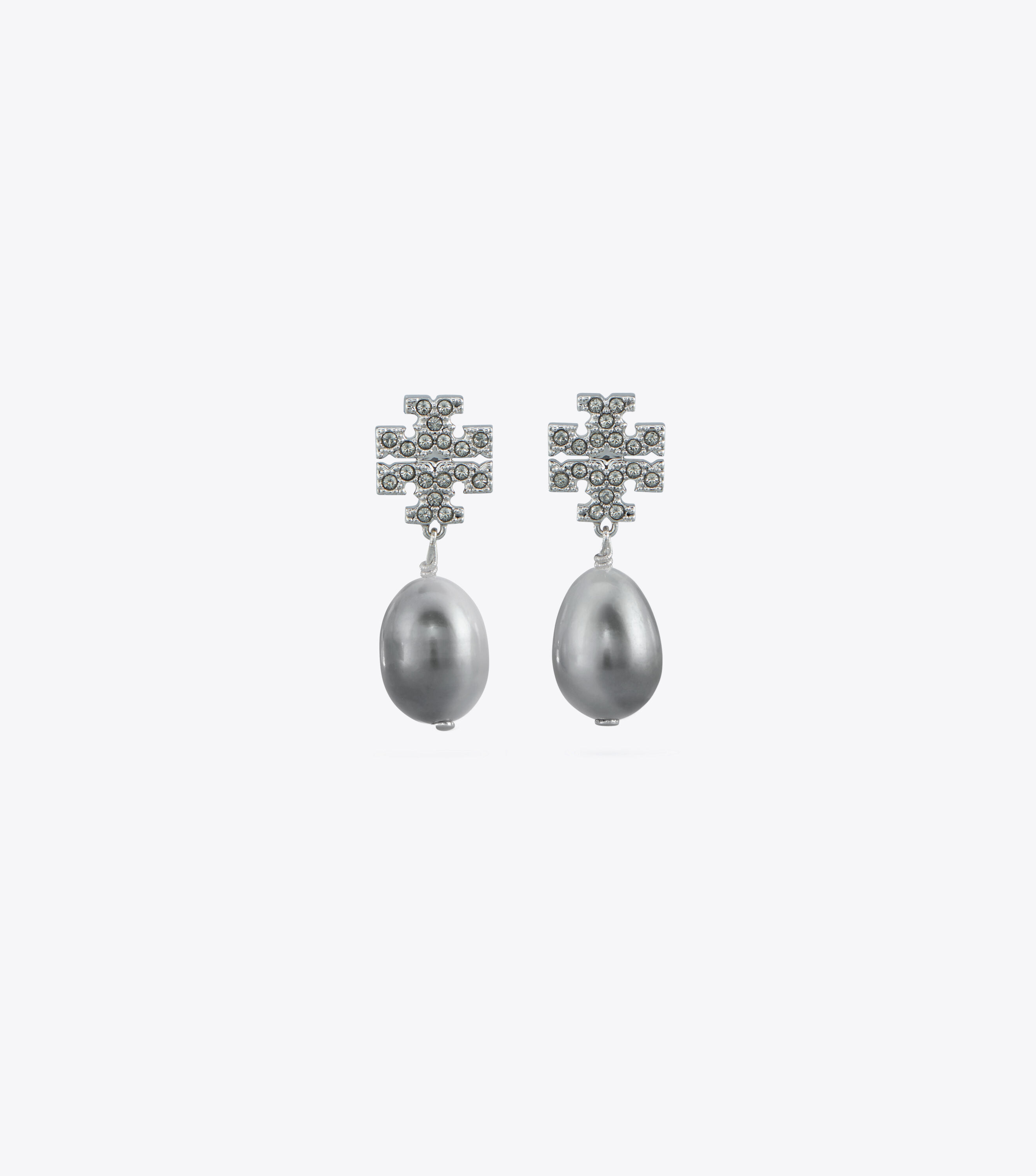 Tory burch sales transparent drop earrings