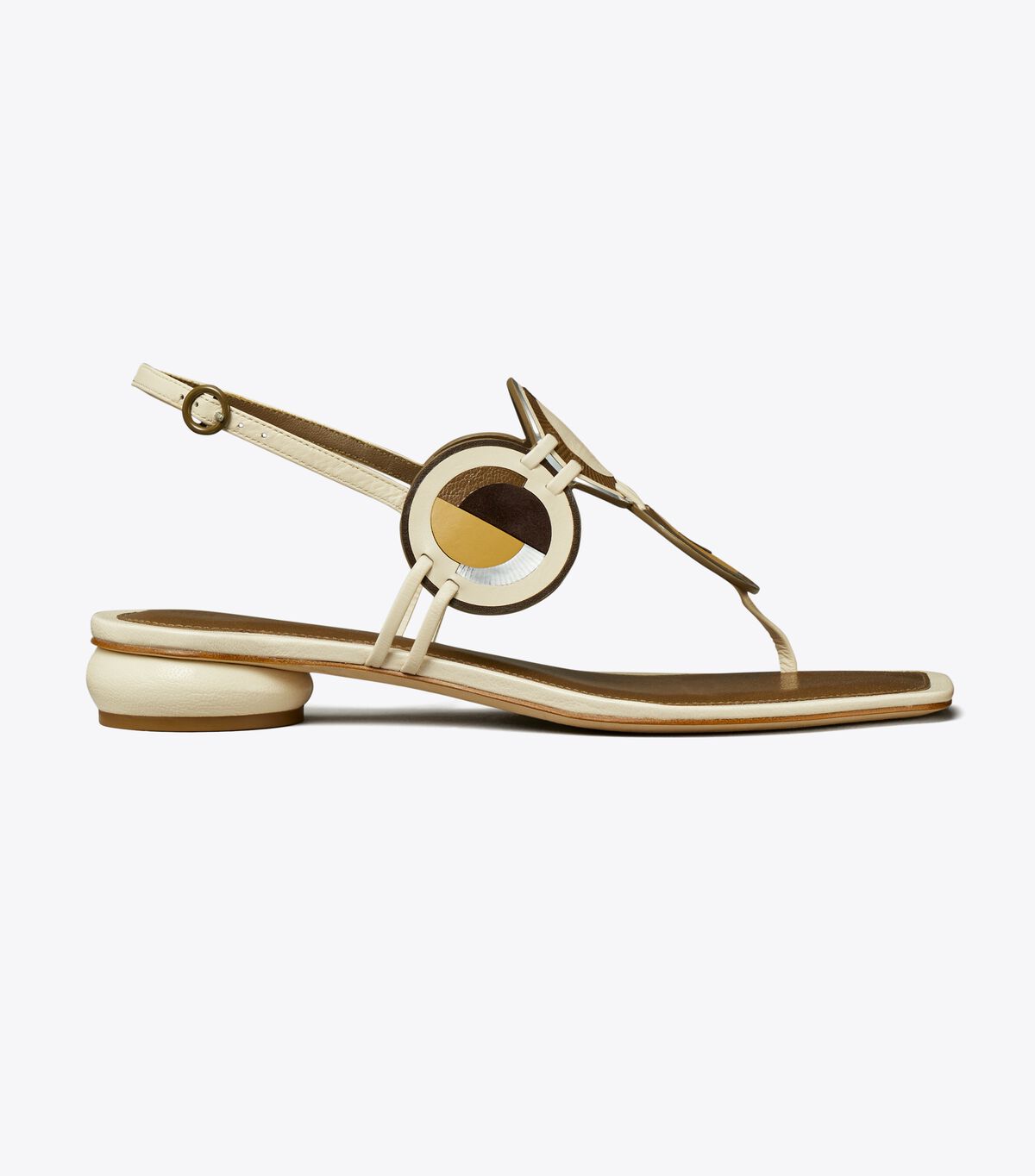 tory burch marquetry disk sandal