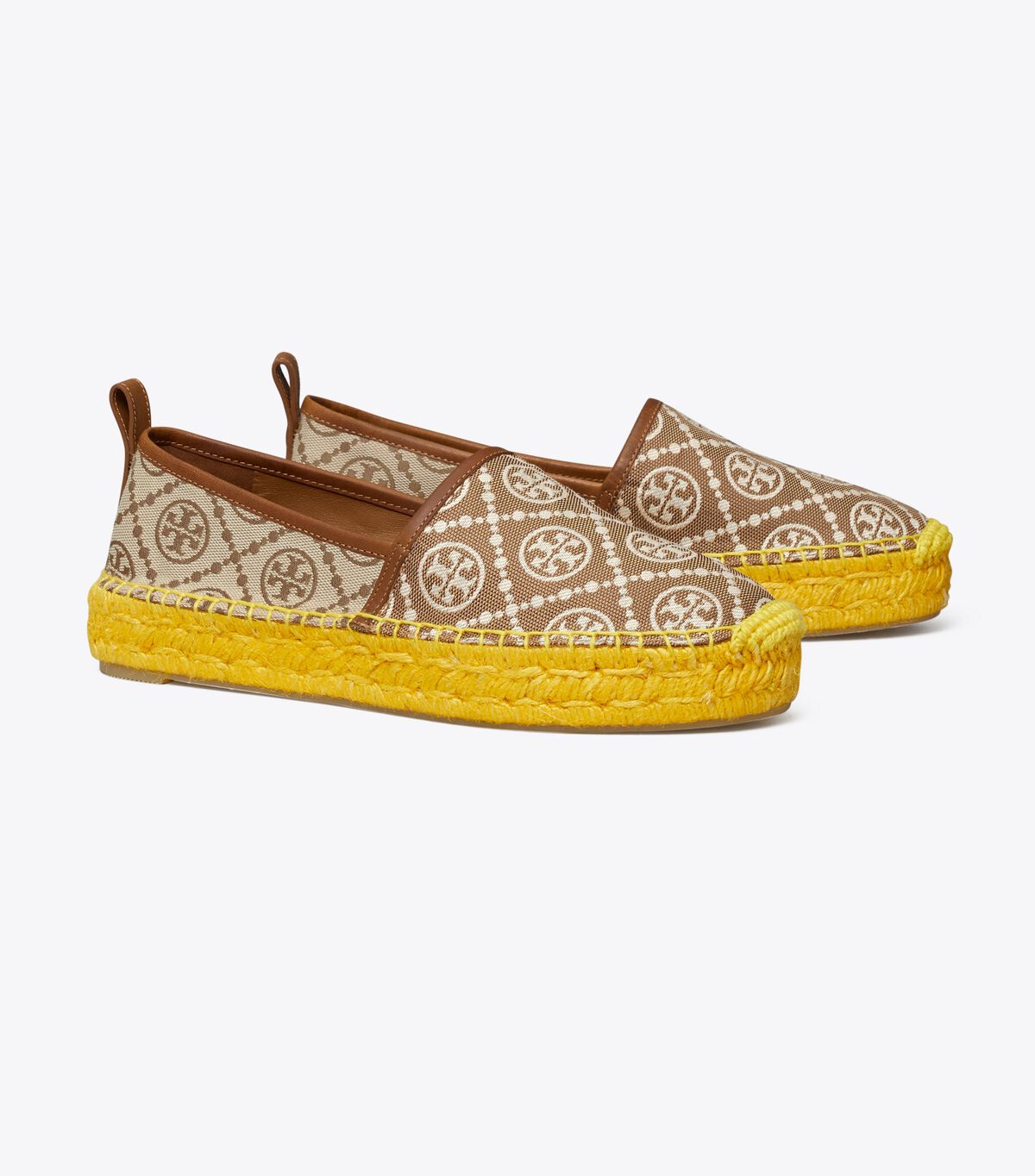 tory burch t monogram platform espadrille