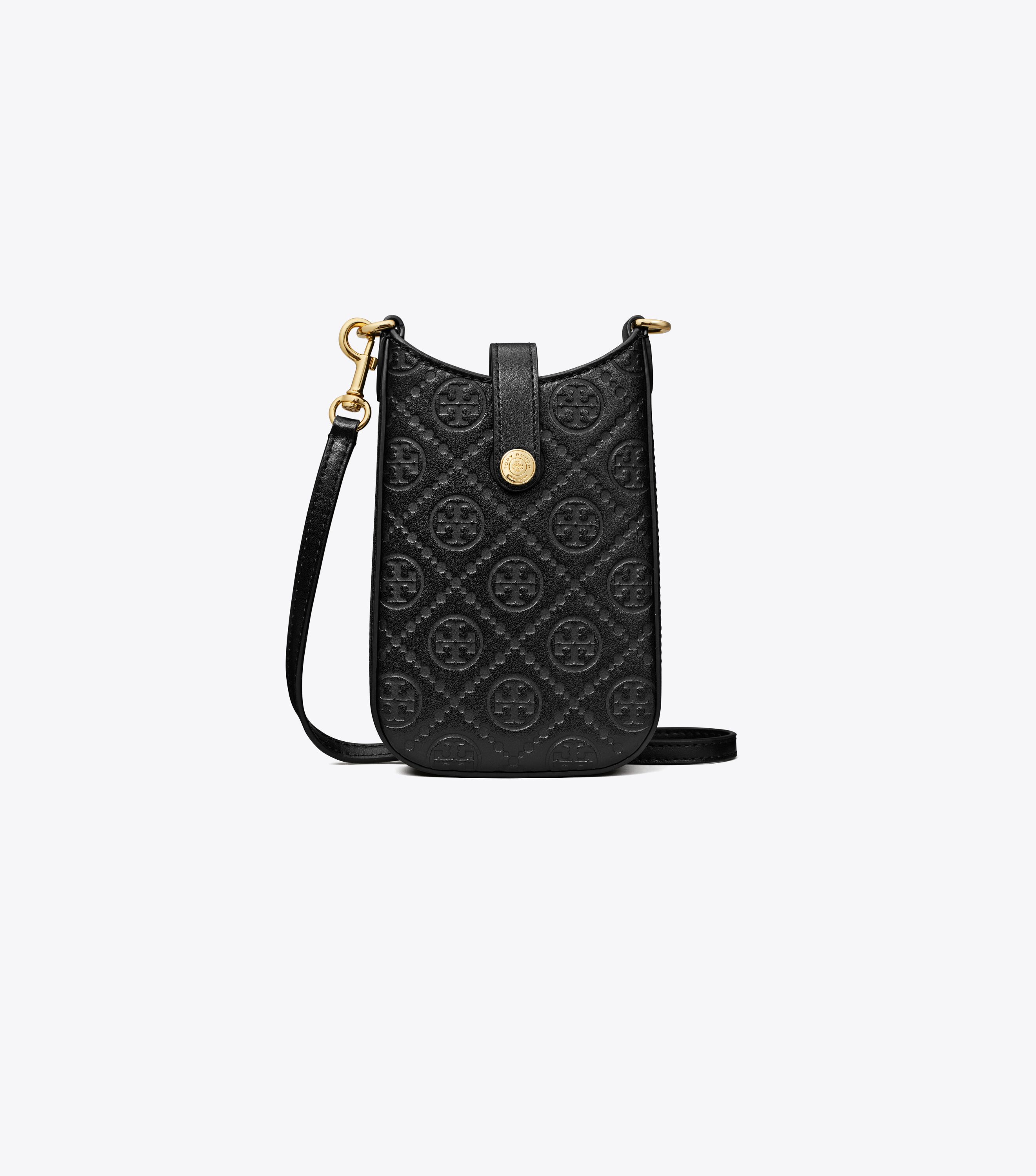 Monogram leather crossbody clearance