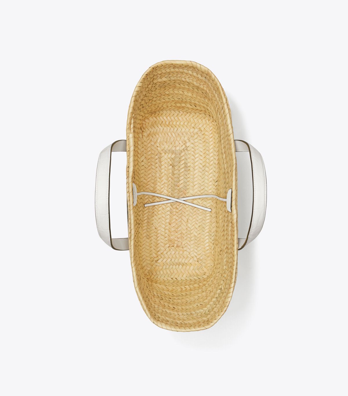 tory burch ella straw basket