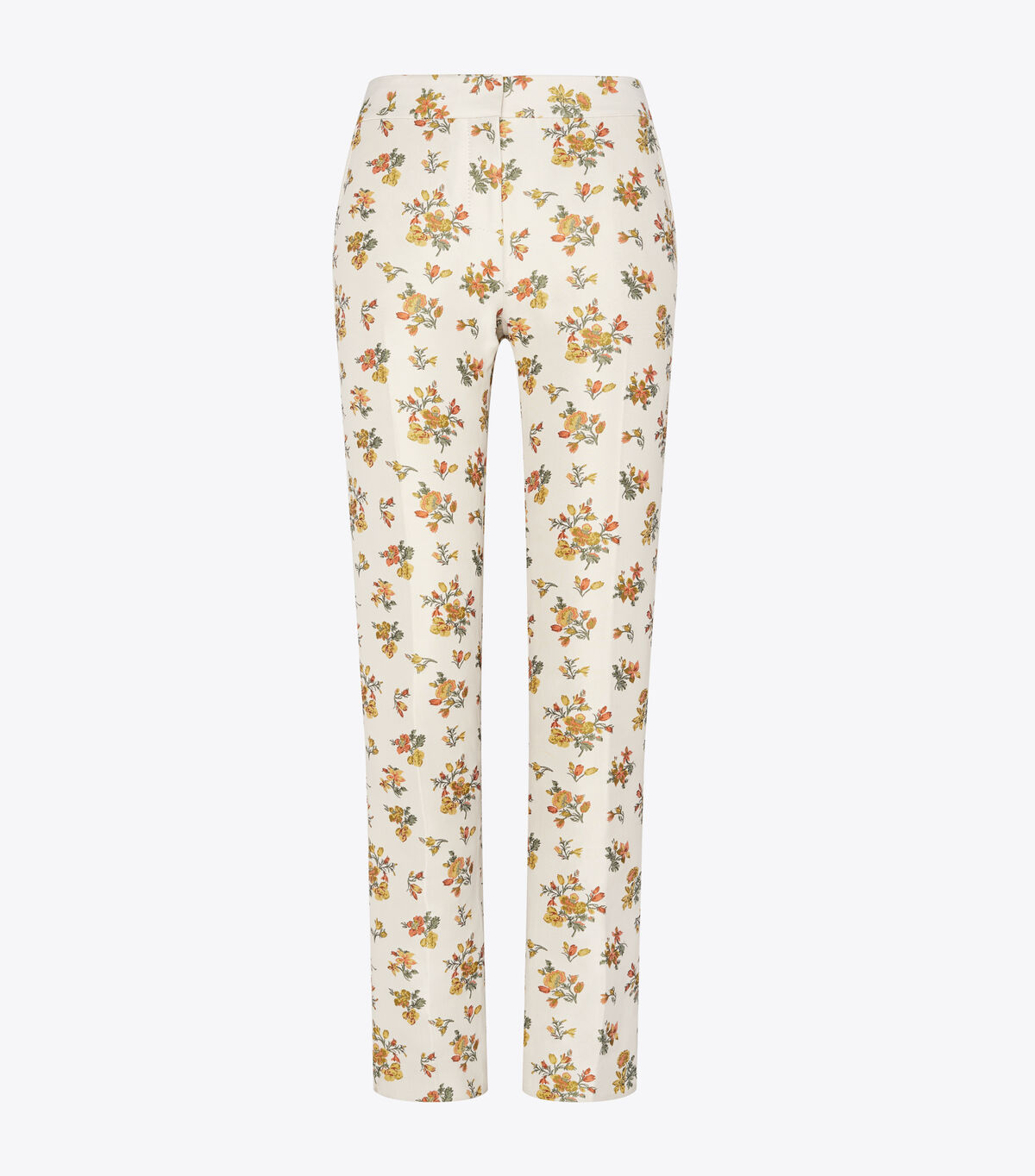 tory burch floral jacquard trouser