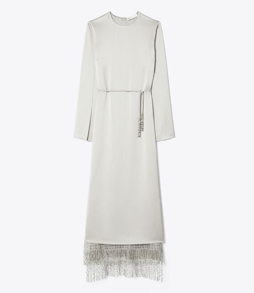 tory burch asymmetric crepe dress