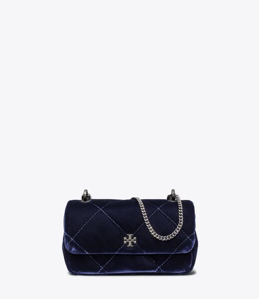 حقيبة ميني كيرا دايموند المخملية المبطنة tory burch حقيبة ميني كيرا دايموند المخملية المبطنة