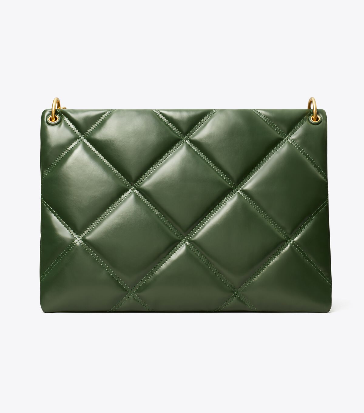 tory burch kira diamond quilt contrast stitch satchel