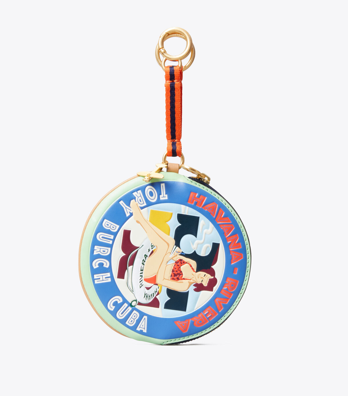 Havana Pouch Key Ring