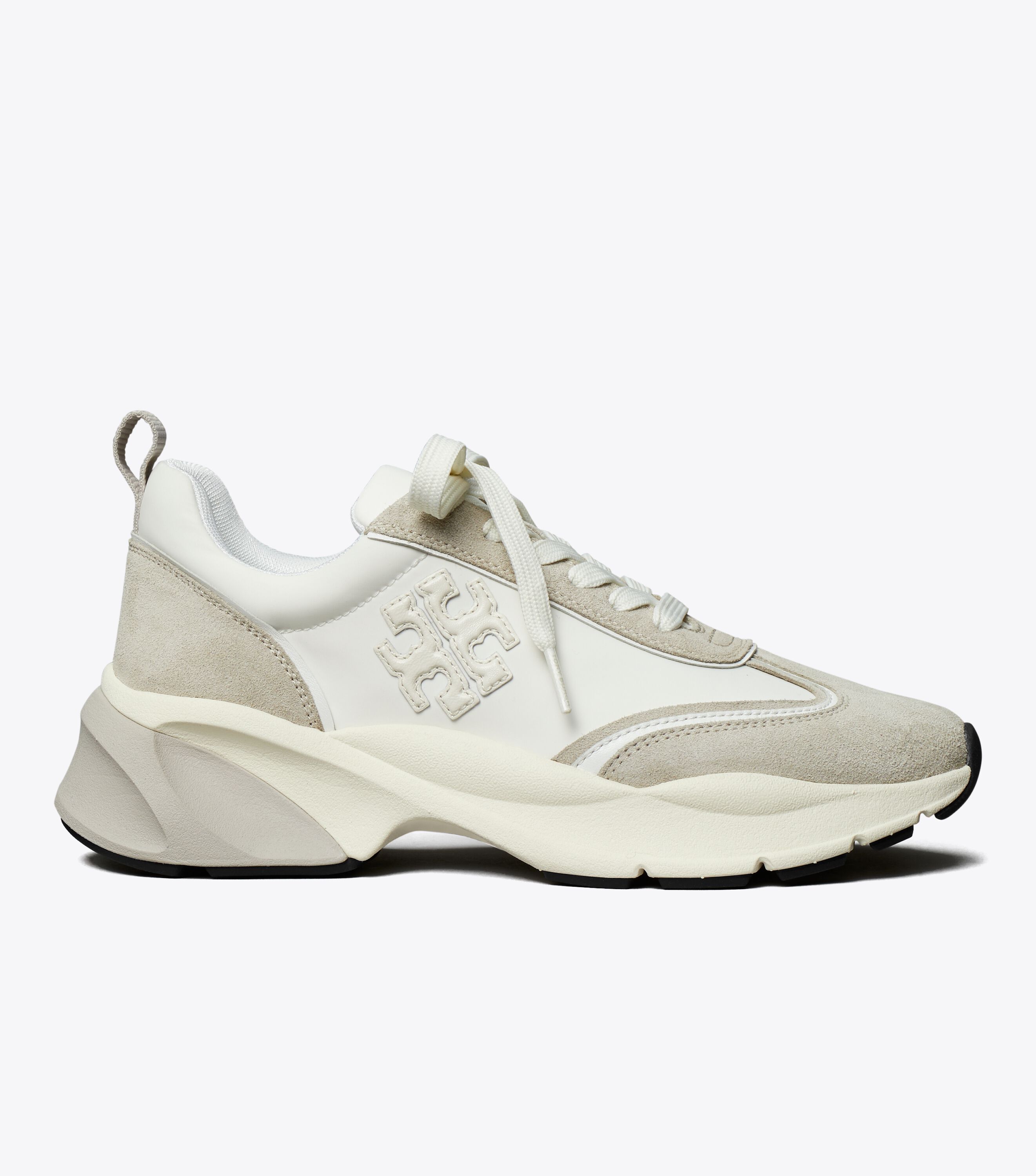 Good Luck Trainer, Bianco / Fossil Stone | Tory Burch UAE