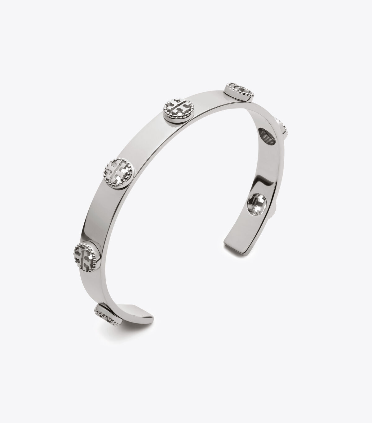 tory burch milgrain logo cuff