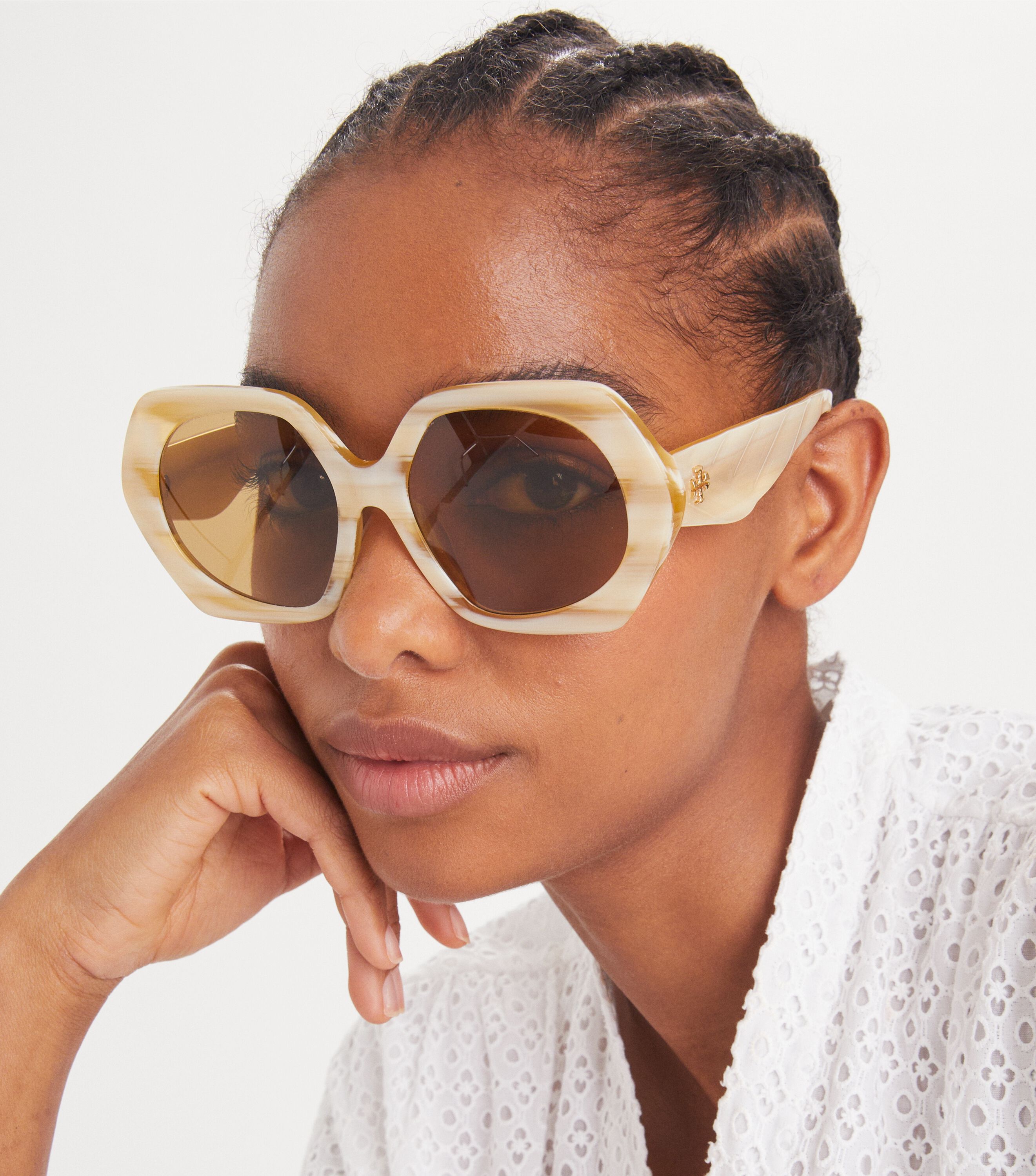 Tory burch oversized sunglasses hot sale
