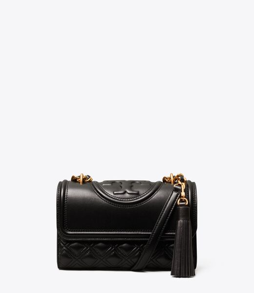 Tory Burch Fleming Convertible Shoulder Bag - Black