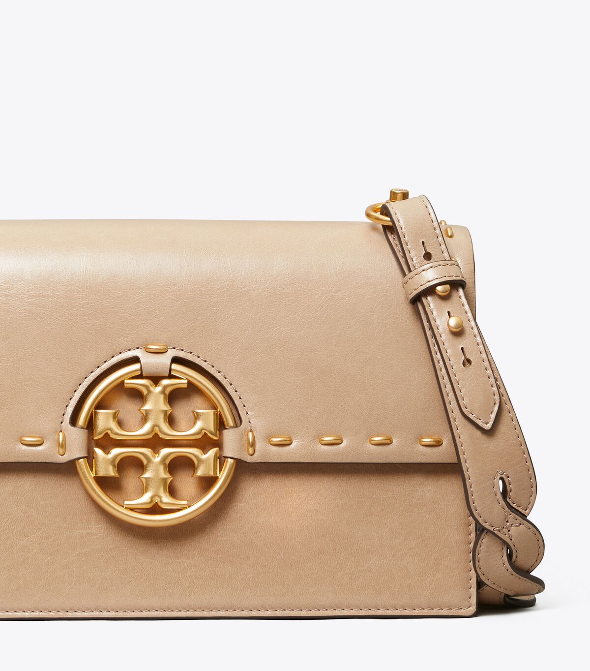 tory burch miller metal stitch shoulder bag