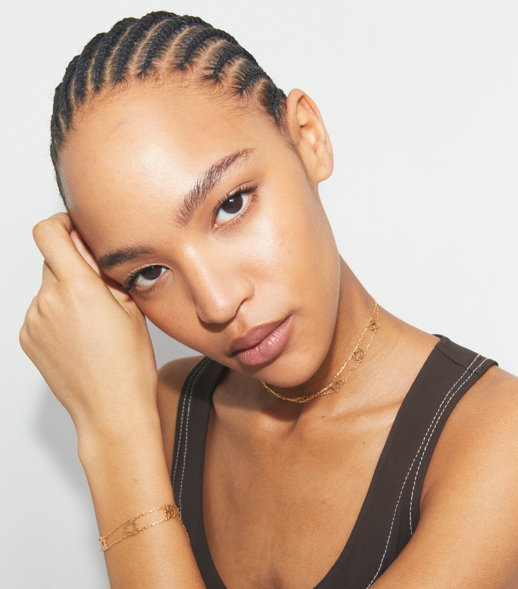 Forget Me Not Choker Necklace Tory Gold Tory Burch UAE