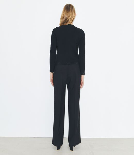 tory burch كارديجان كندرا صوف مزخرف