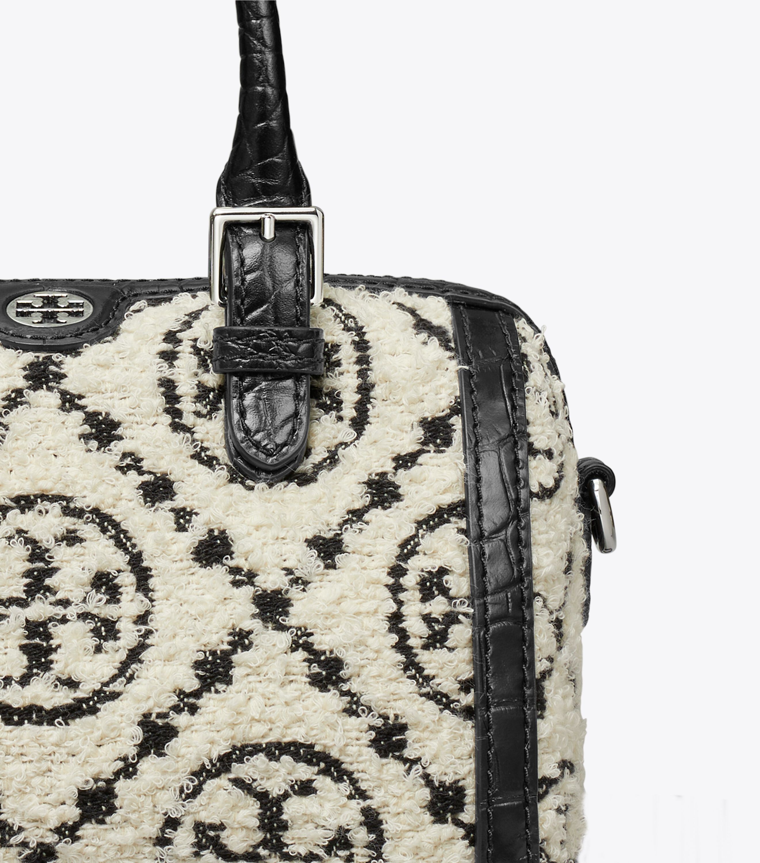 Tory Burch T Monogram Boucle Mini Barrel Bag Tory Burch UAE