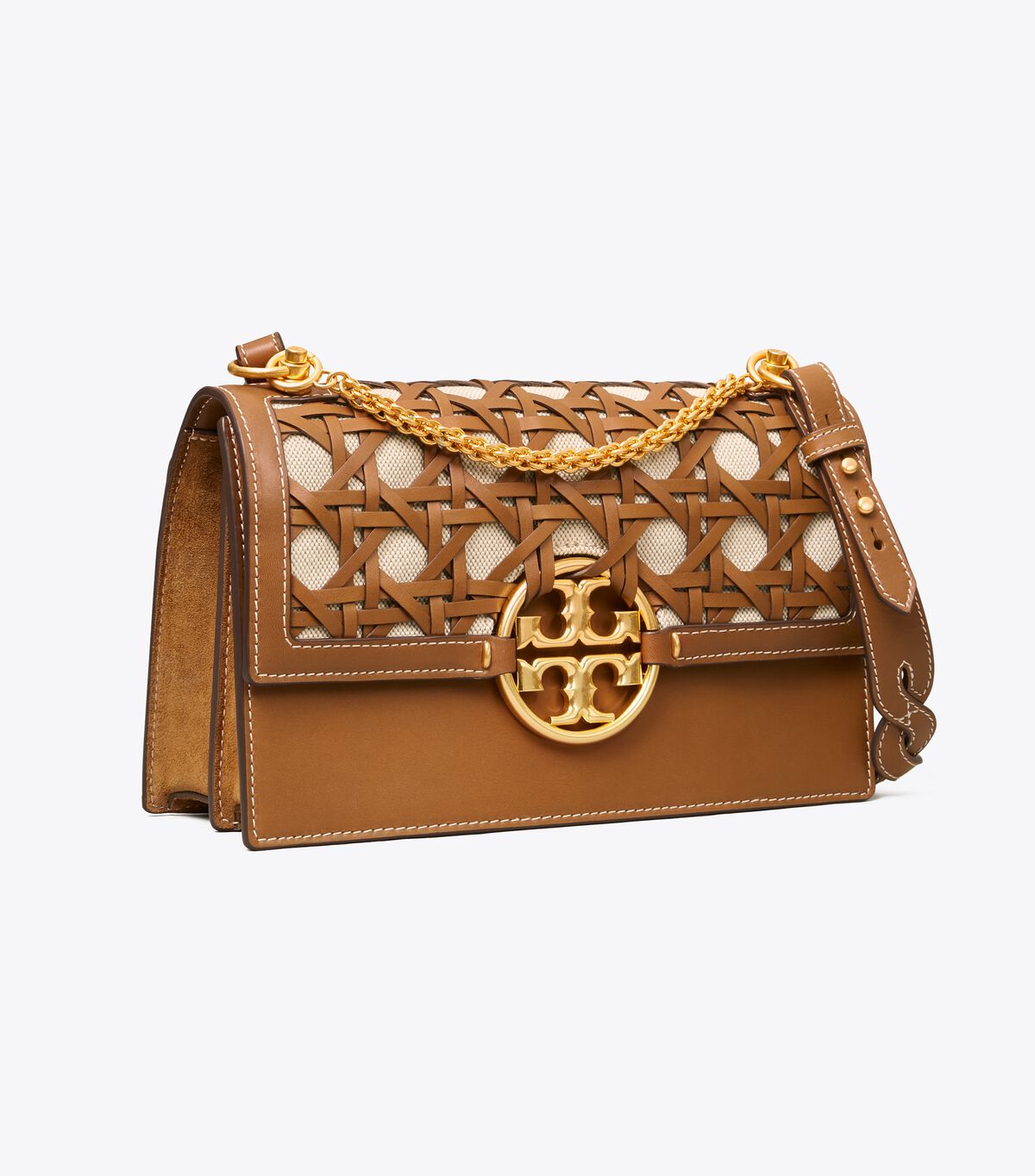 MILLER BASKETWEAVE SHOULDER BAG