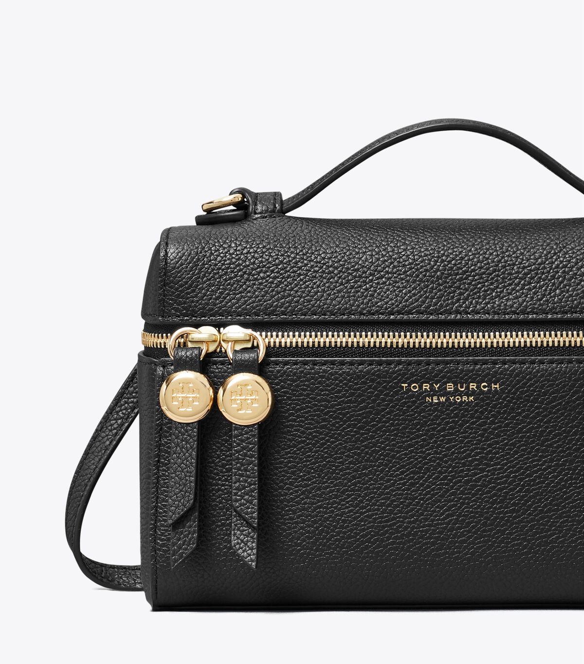 tory burch romy slim top handle bag