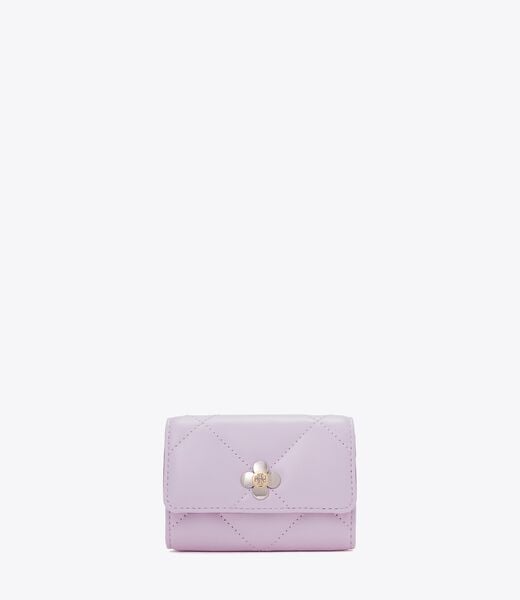 Kira Diamond Quilt Clover Flap Card Case tory burch kira diamond quilt clover flap card case