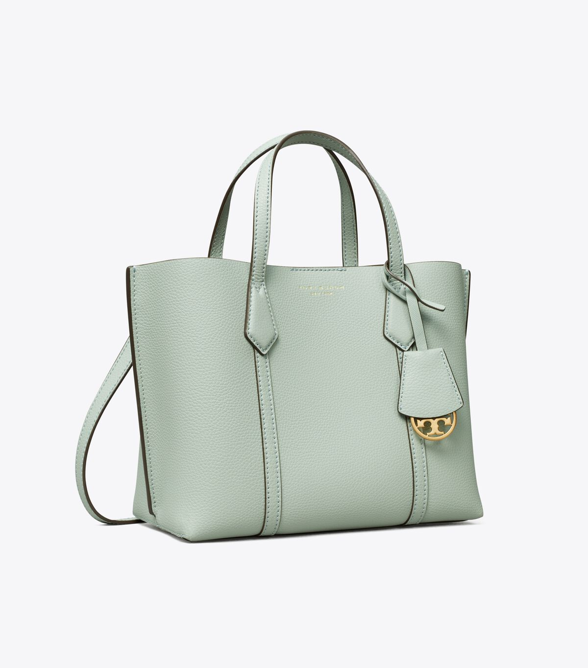 tory burch small perry triple compartment tote bag