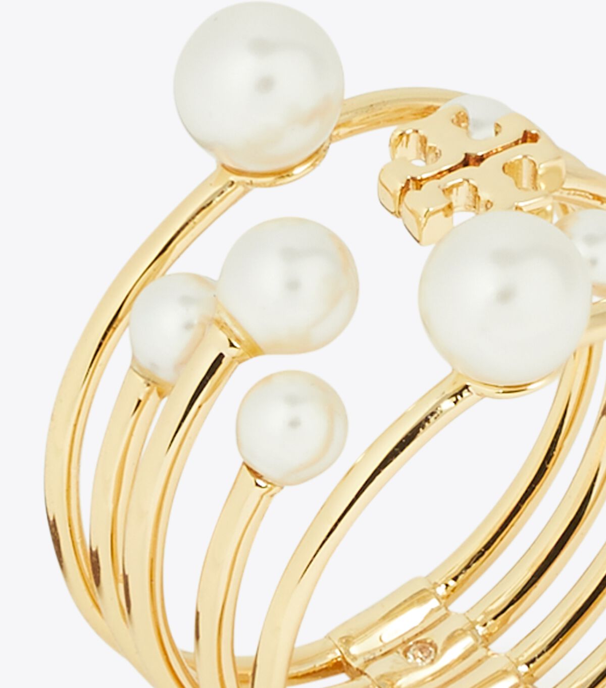 tory burch kira pearl ring set