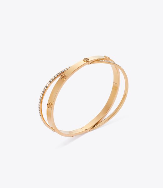 tory burch icon pav   double bracelet