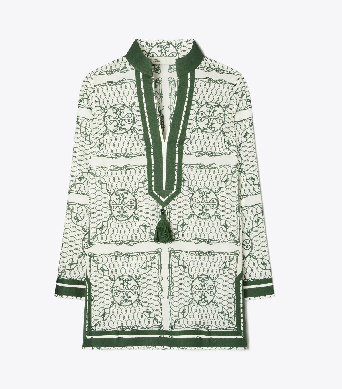 tory burch printed tory tunic