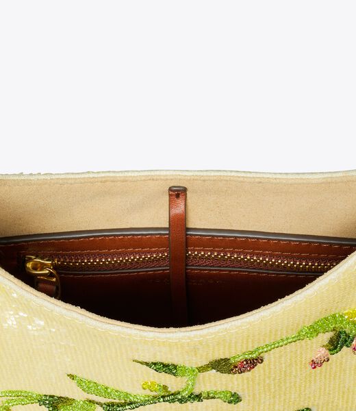 حقيبة صغيرة مثقوبة ومزخرفة tory burch حقيبة صغيرة مثقوبة ومزخرفة