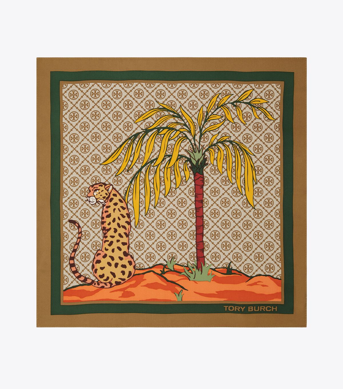 T Monogram Silk Neckerchief