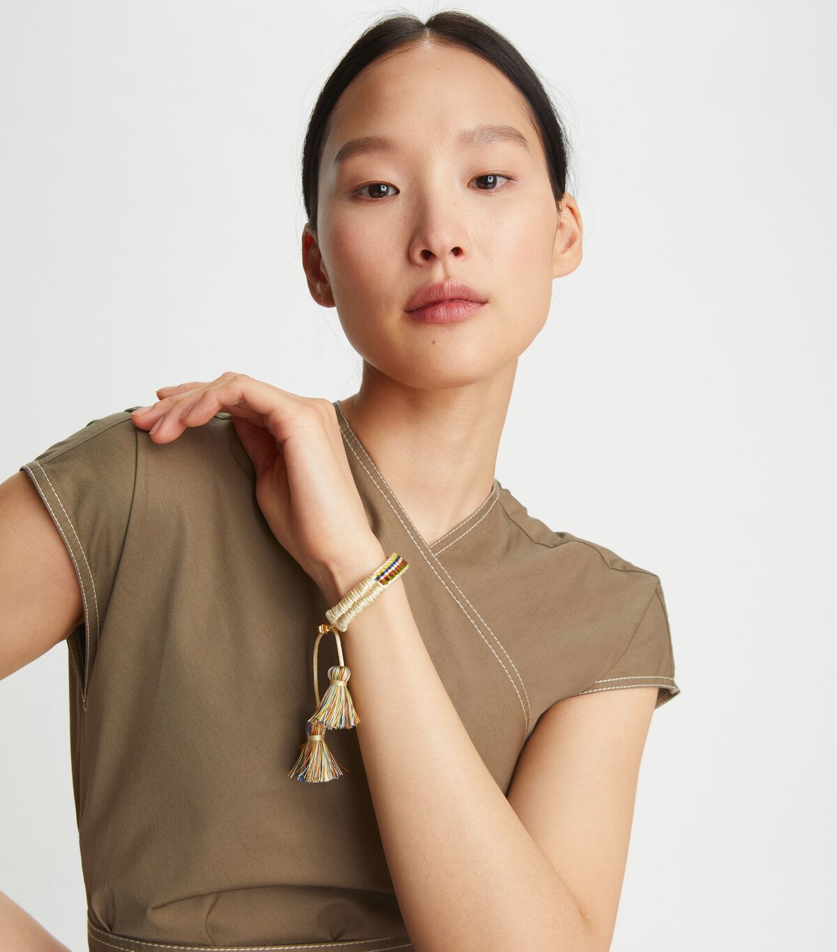 Woven Friendship Bracelet Tory Burch