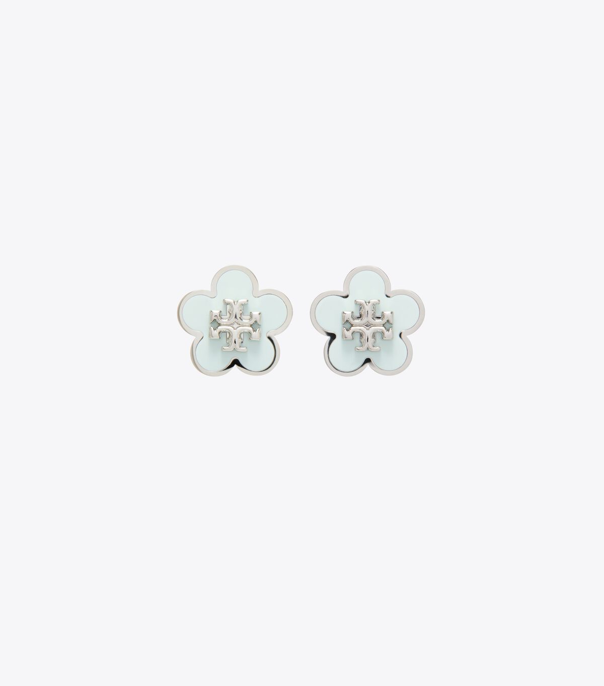 tory burch forget me not enamel stud earrings