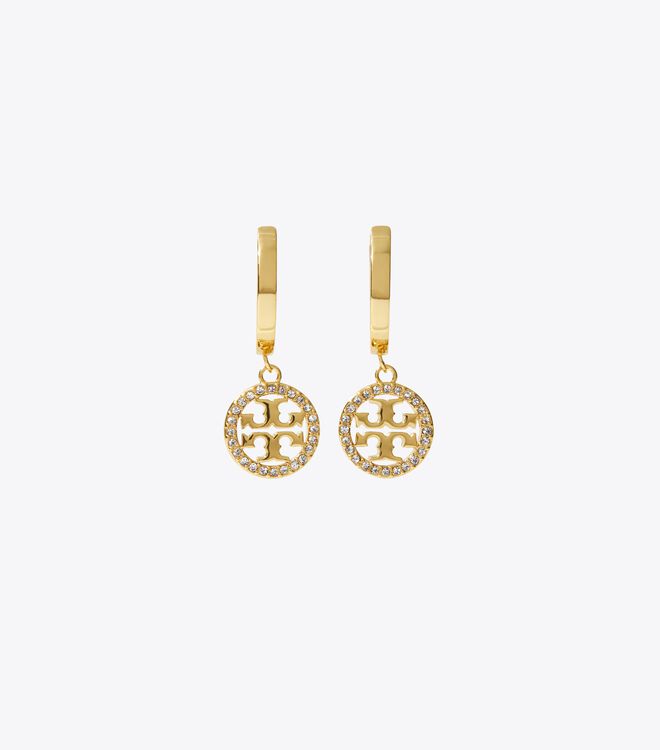 Miller Pavé Hoop Earring