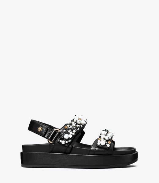 tory burch kira embellished sport sandal
