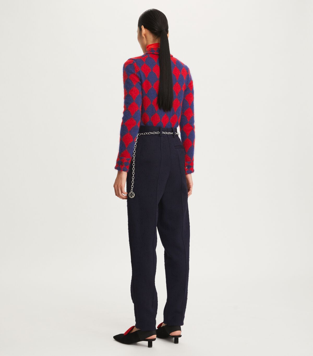 tory burch wool pant