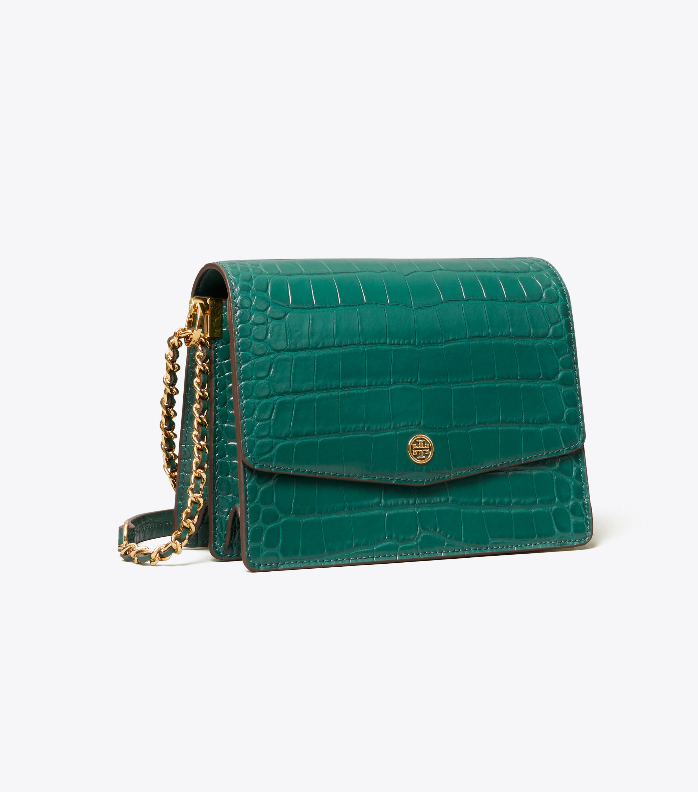 Tory burch robinson embossed shoulder bag 2025